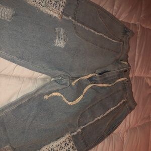 Pol patchwork Jean joggers